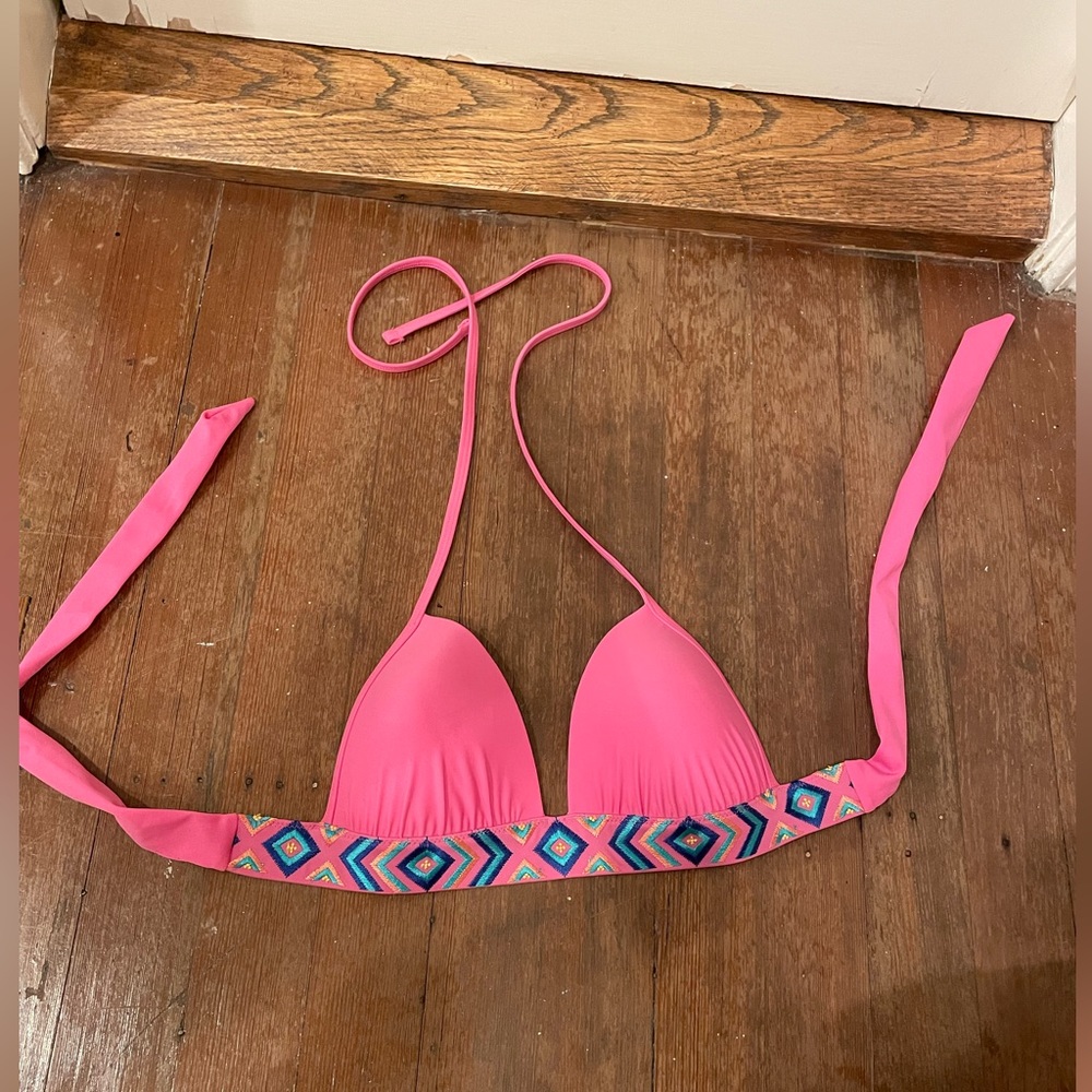 Hot pink aerie swimsuit top w light padding